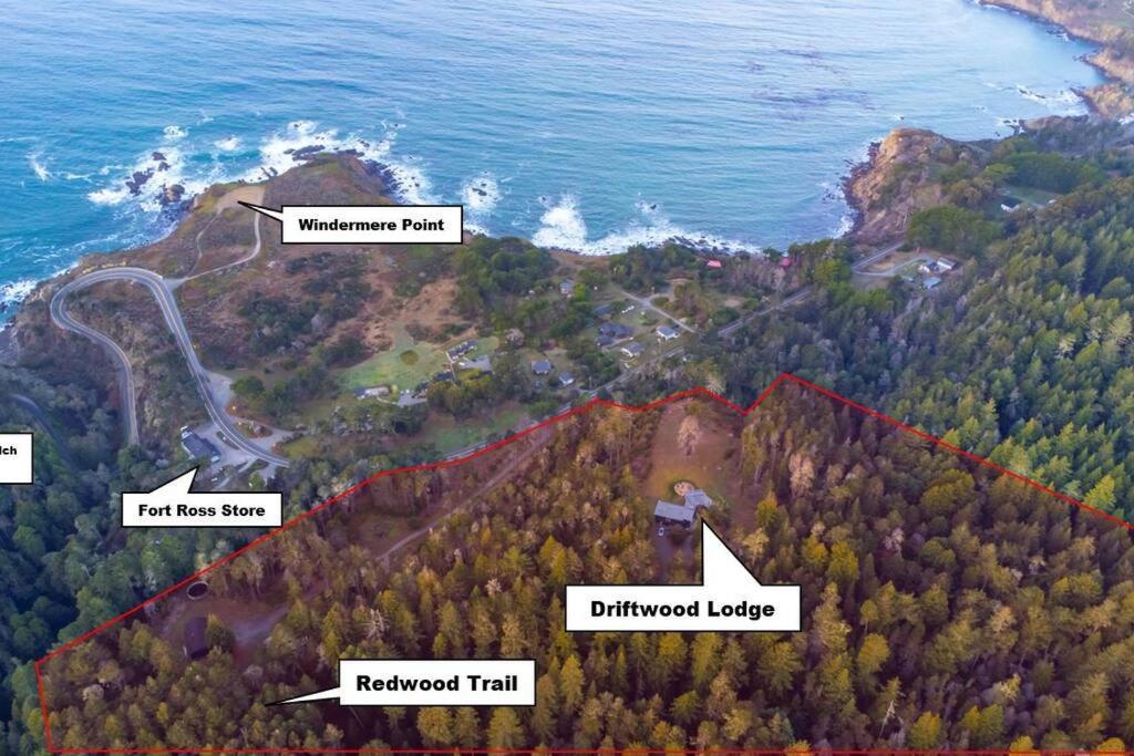 Driftwood Lodge ~ 5 Bedroom / 7 Bath ~ 30-Acre Private Estate On Hwy 1 ~ Hot Tub ~ Oceanview ~ Reunions & Retreats Walsh Landing Exterior foto